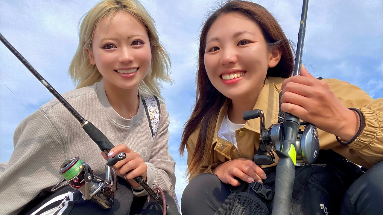 今、激アツな川で釣りガールは魚が釣れるのか？！