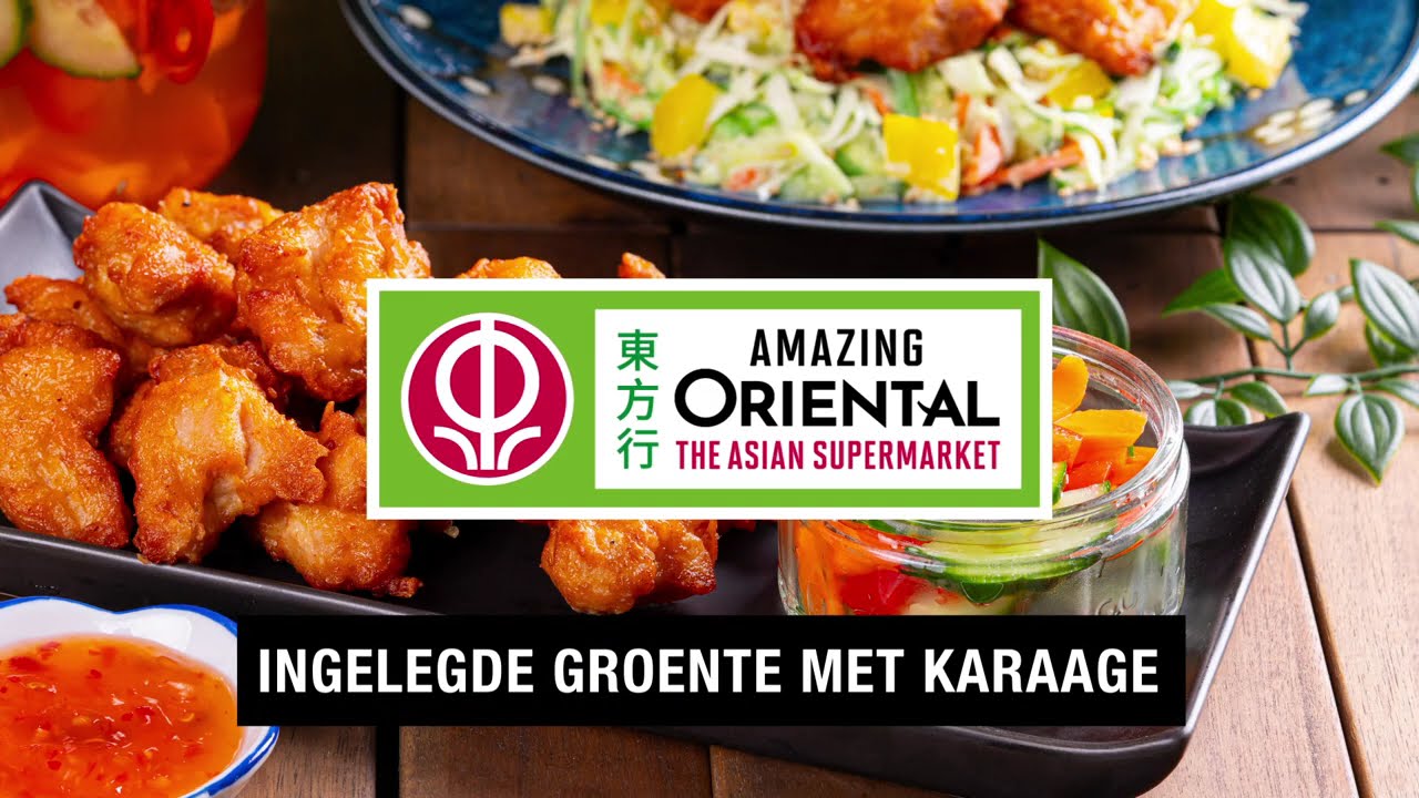 Recept: Ingelegde Groente met Karaage