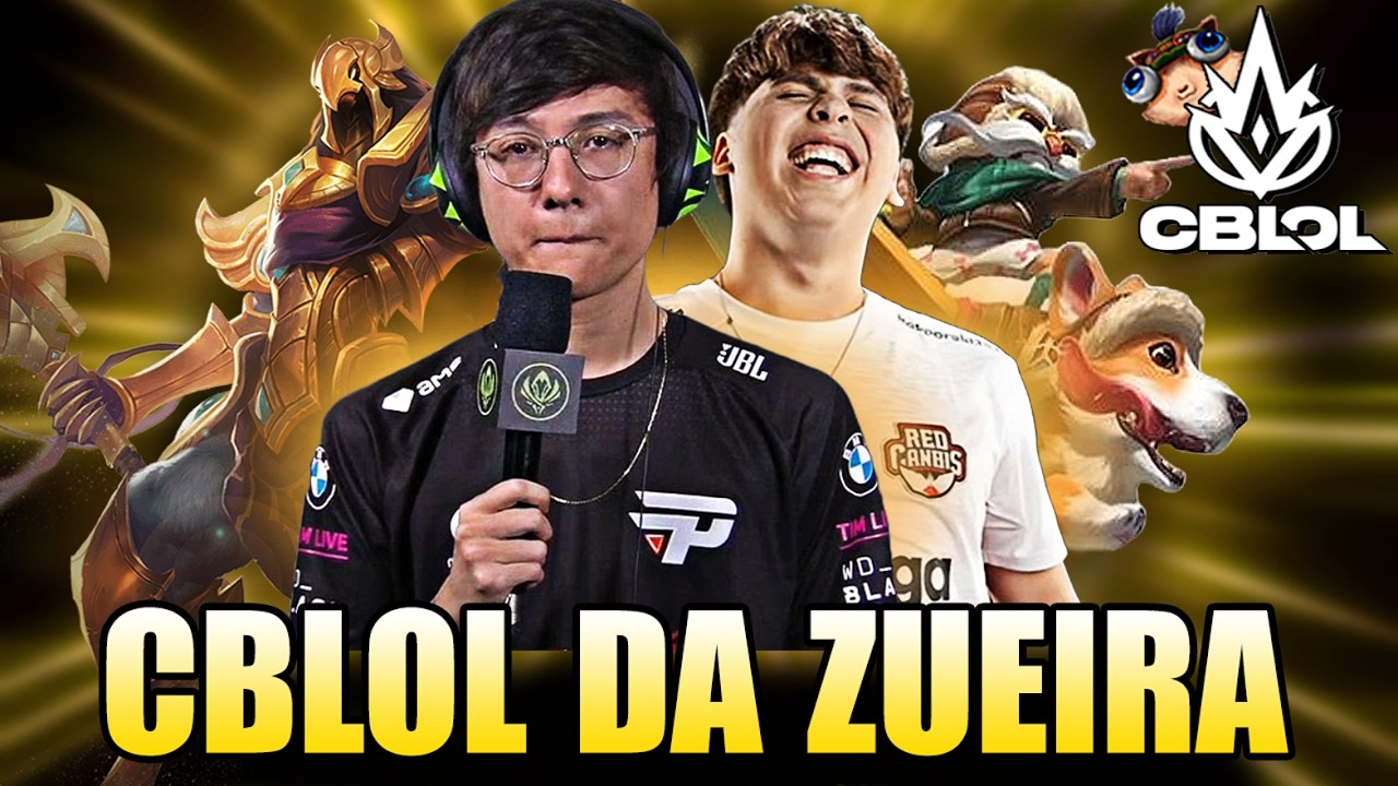VIRADA HISTÓRICA da LOUD e KAZE HUMILHANDO TIN - CBLOL DA ZUEIRA