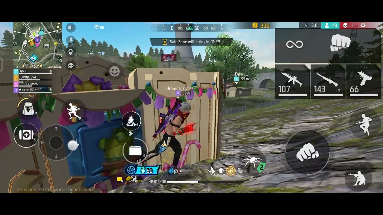 0 kill challenge in BR Rank match 🪶😮🪽