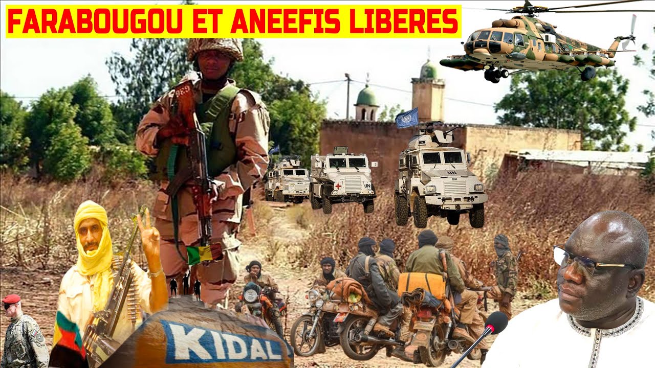 Kassim Traoré: Farabougou libéré par les FAMAS. Anéfis  sous contrôle de l'armée malienne.