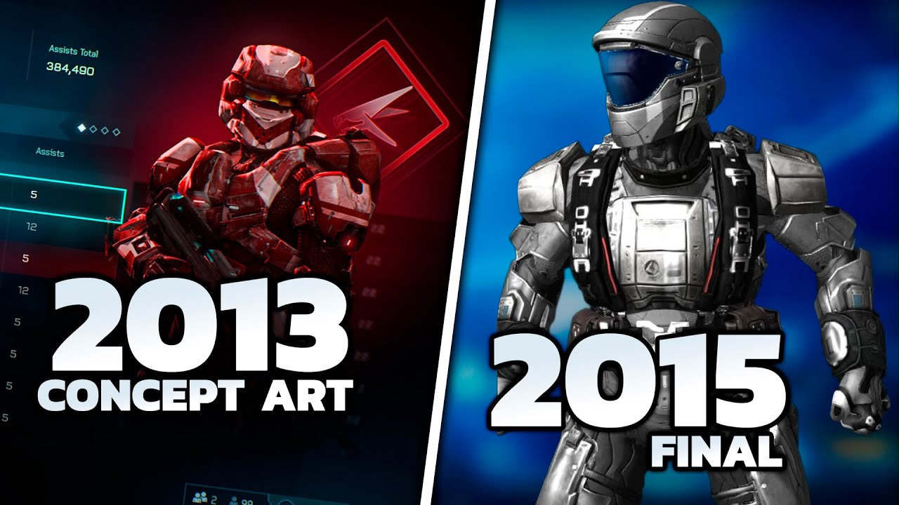 LOS 3 AÑOS de desarrollo de Halo 5: Guardianes | Antes y Después