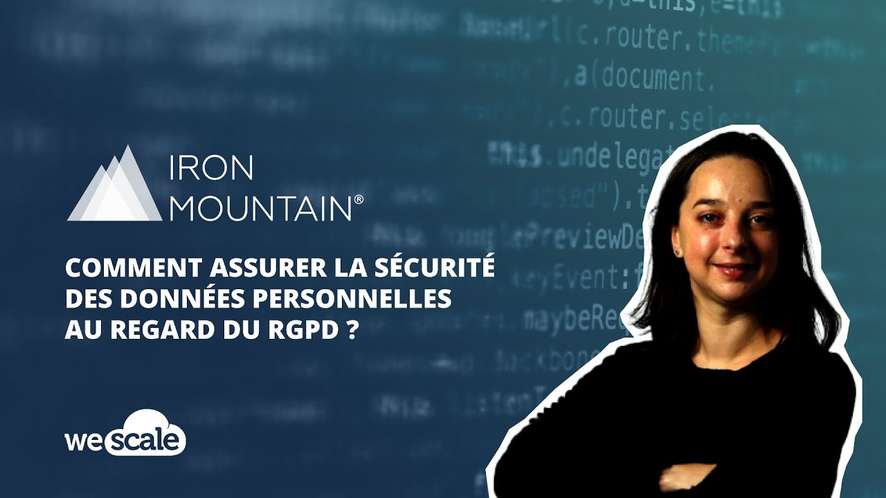 Comment assurer la sécurité des données personnelles au regard du RGPD ?