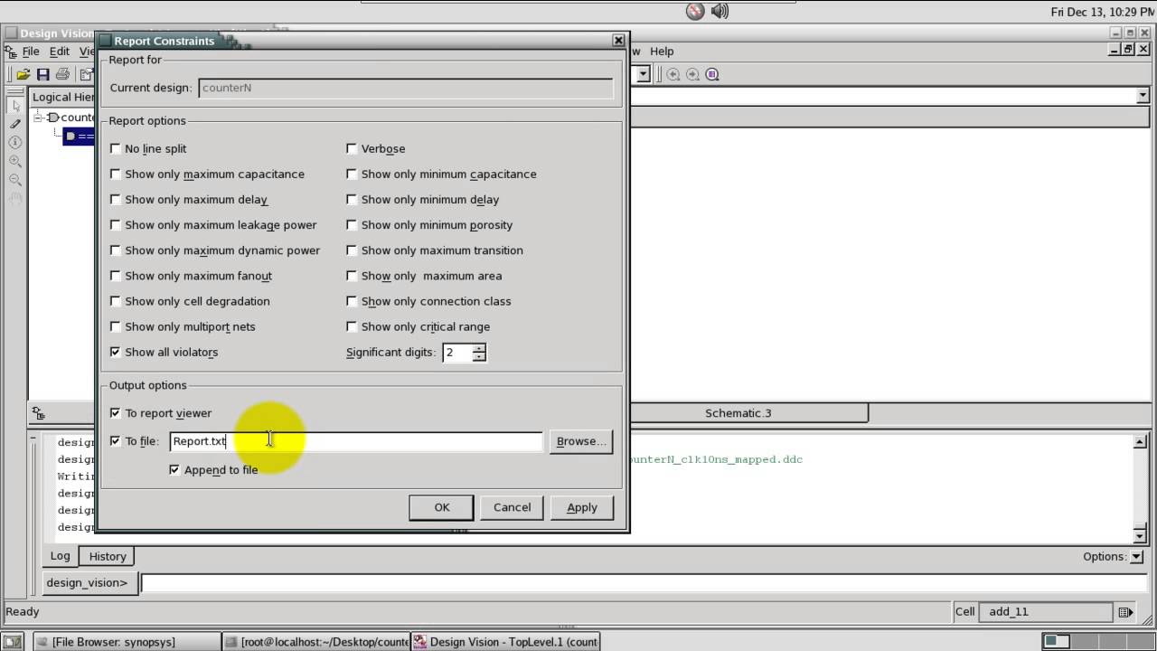 2 RTL Logic Synthesis Design Compiler