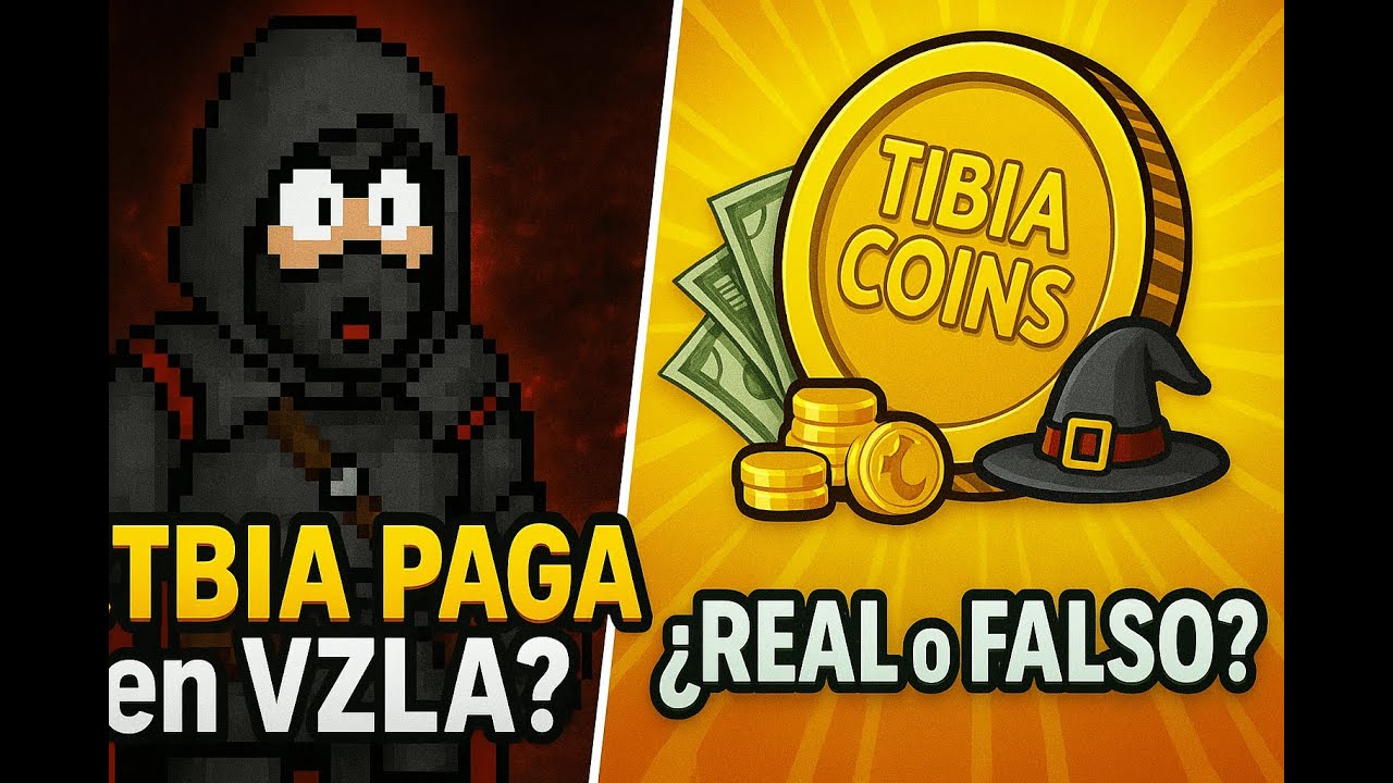&iquest;TIBIA deja DINERO REAL en Venezuela? 💰 [2025]
