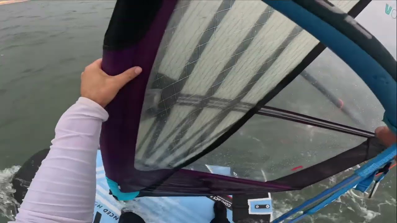 #windfoil Andernos 5 novembre 2025 - une traversée du #bassindarcachon avec un retour difficile
