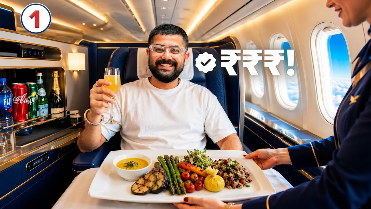 Flying to USA in BUSINESS CLASS (First time) 🇺🇸