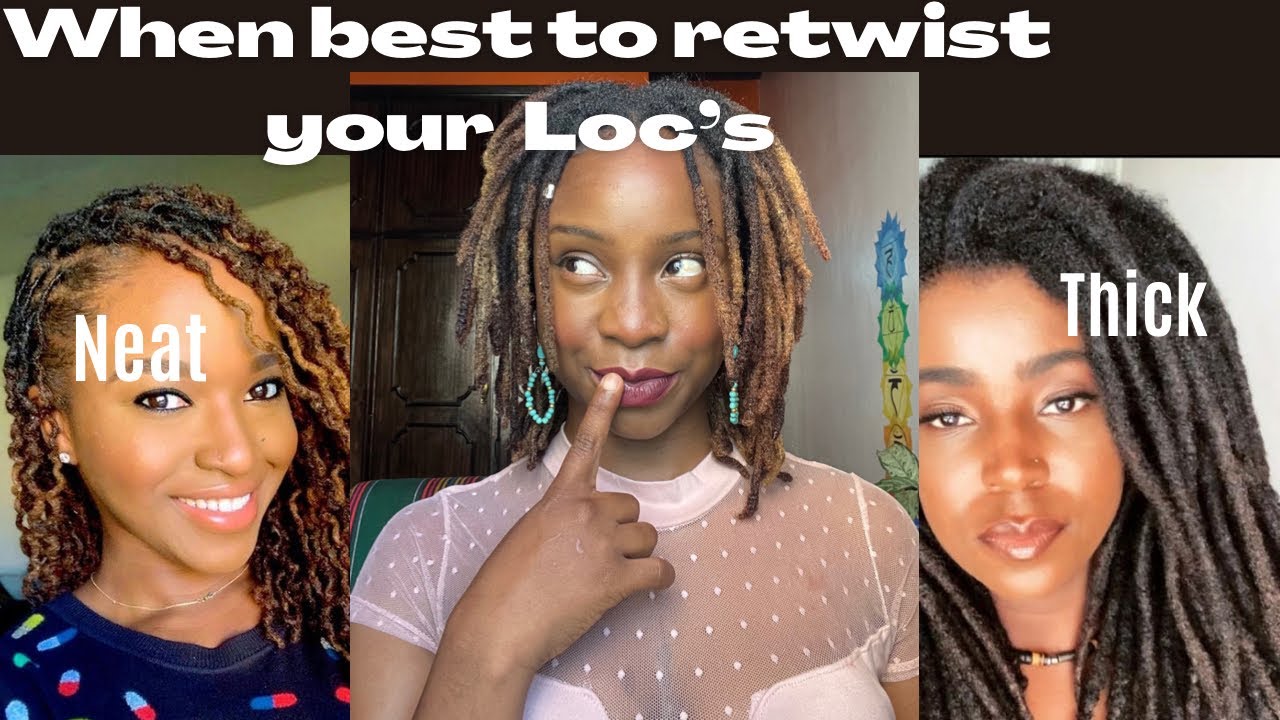 When should you retwist your Loc&rsquo;s? | starter Loc&rsquo;s | teenage Loc&rsquo;s | mature Loc&rsquo;s.