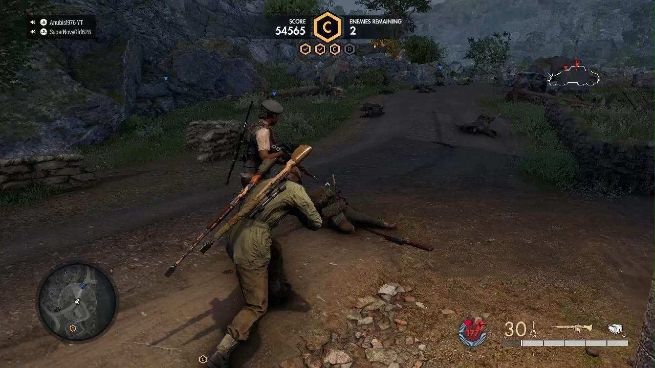 Sniper Elite: Resistance ScottBumperVanoSuper Nova girl Do survival