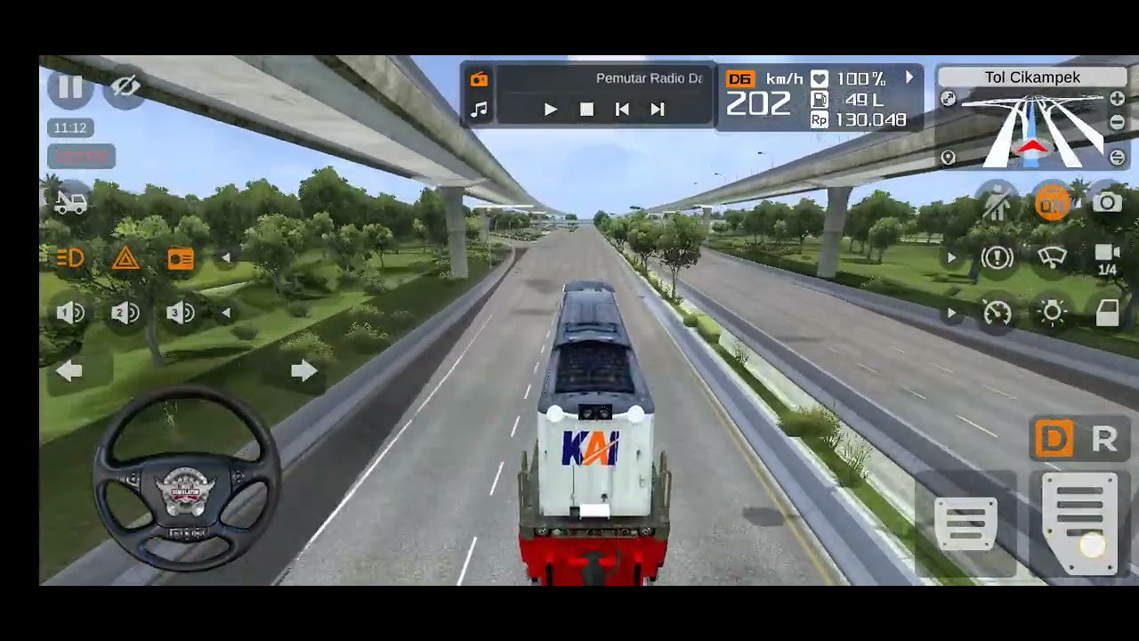 Pengujian top speed Lokomotif Indonesian