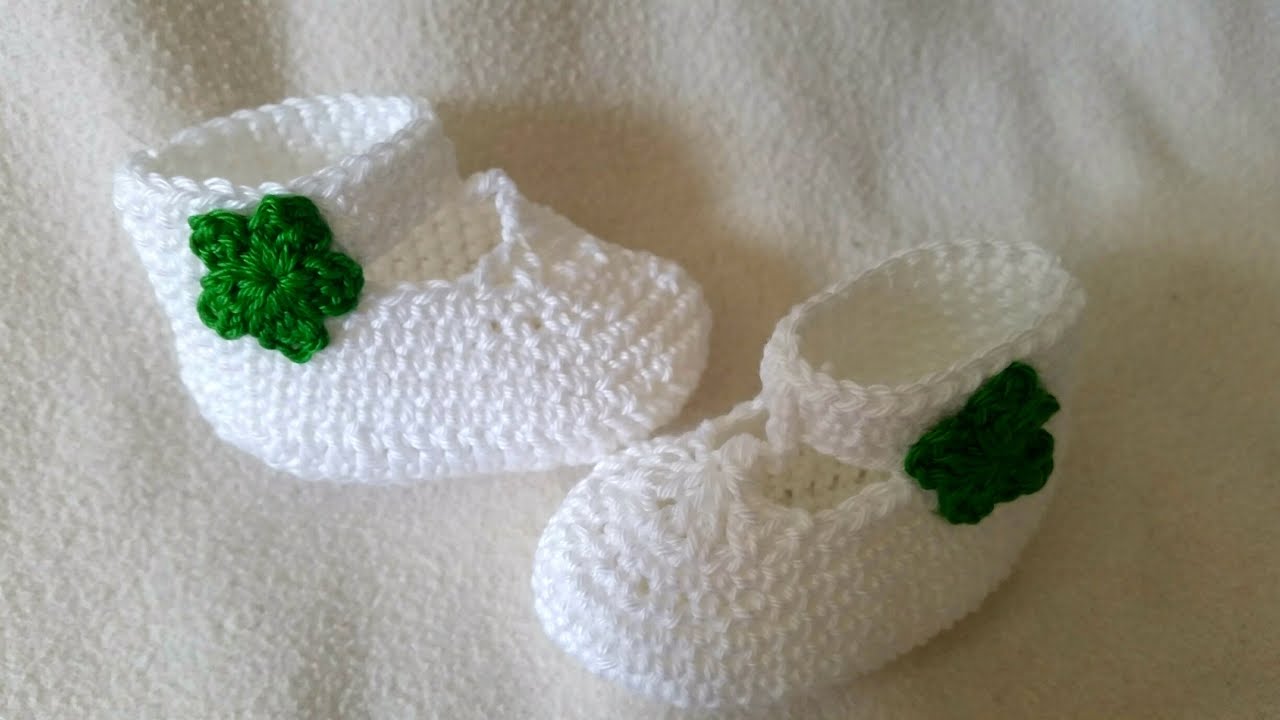 Babyschuhe mit Riemchen häkeln - Anleitung Babysandalette by BerlinCrochet - Teil 1, Sohle