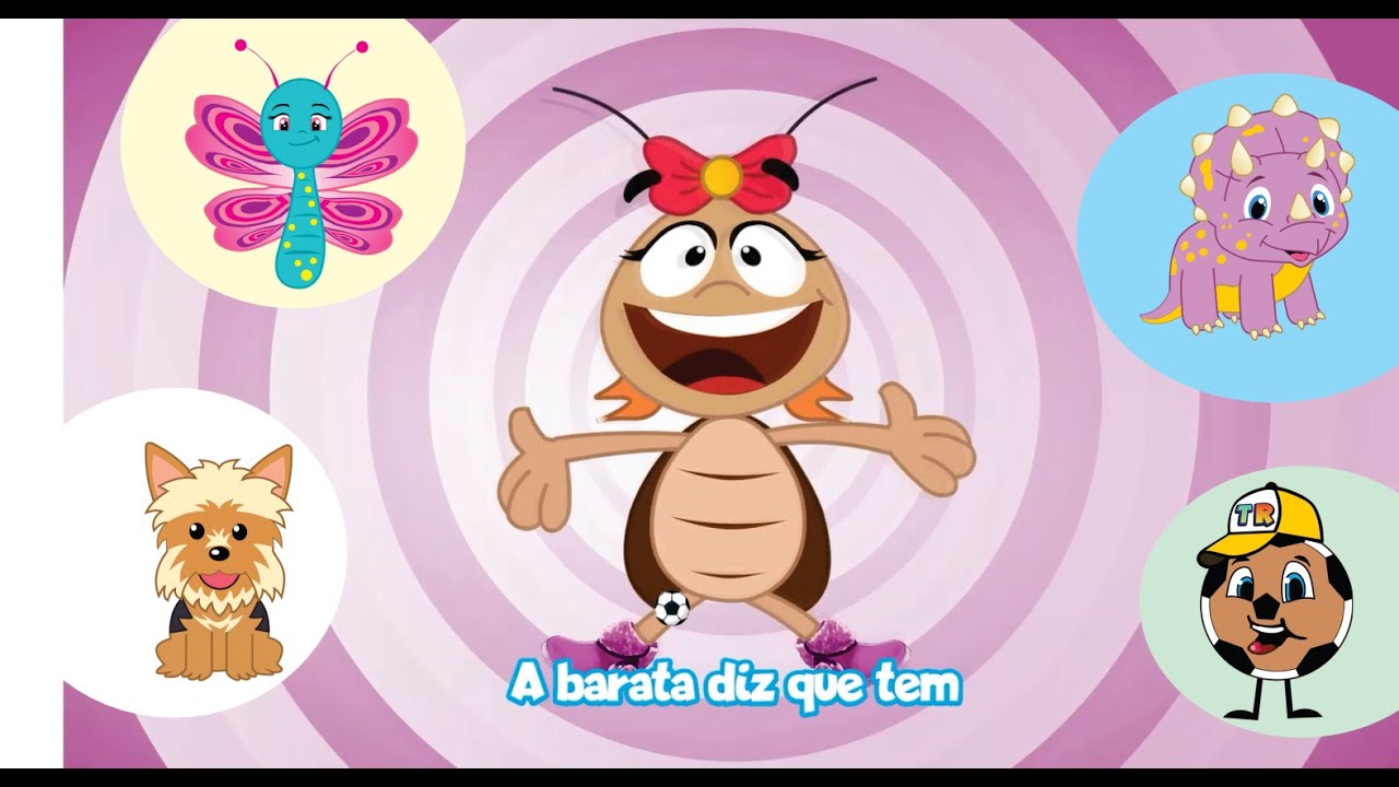 A Baratinha ♫ A Barata diz que tem ♫ Música Infantil ♫ Turma do Ravy