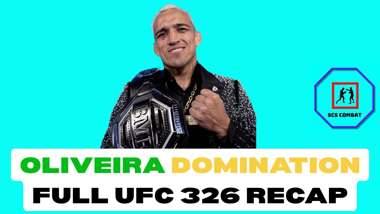 Charles Oliveira DOMINATES Max Holloway... My full UFC 326 Recap