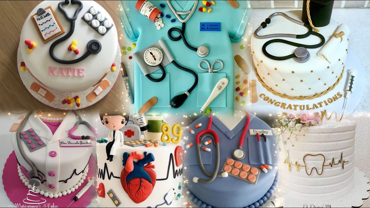 Best Doctor Birthday Cake Ideas | Medical Theme Birthday Cake Ideas 2024