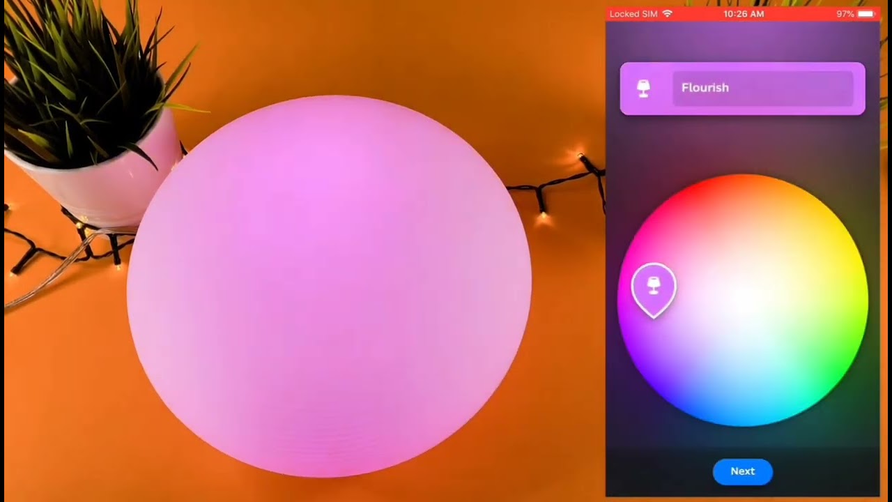 Philips Hue Flourish Lámpara de mesa