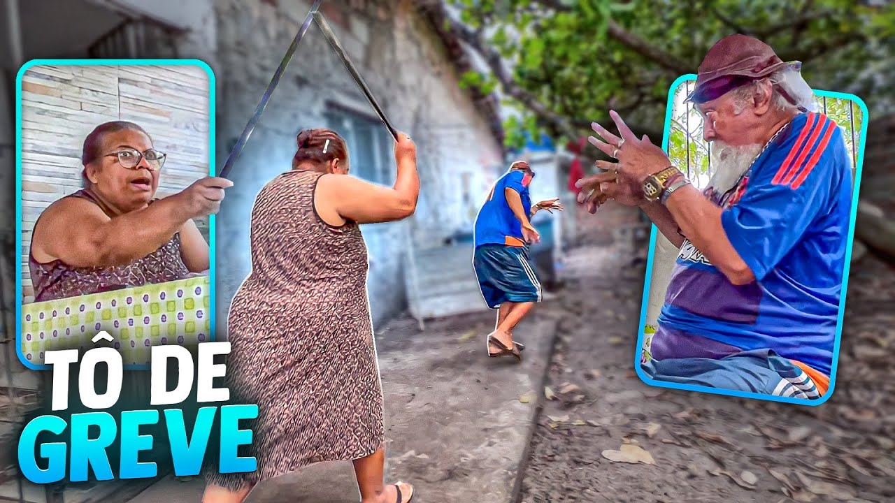 DONA ZAZA CORREU PRA PEGAR LUIZ DO SOM E AGORA TÁ DE GREVE | LUIZ DO SOM