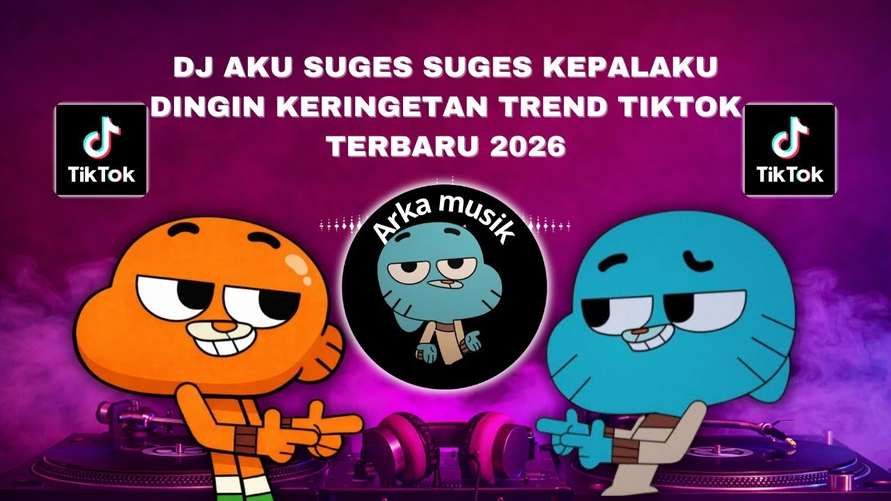 DJ AKU SUGES SUGES KEPALAKU DINGIN KERINGETAN TREND TIKTOK TERBARU 2026