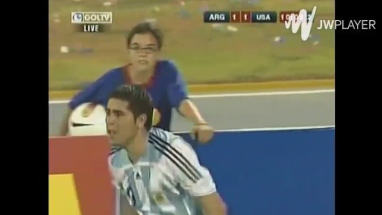 Riquelme vs Estados Unidos Copa América 2007