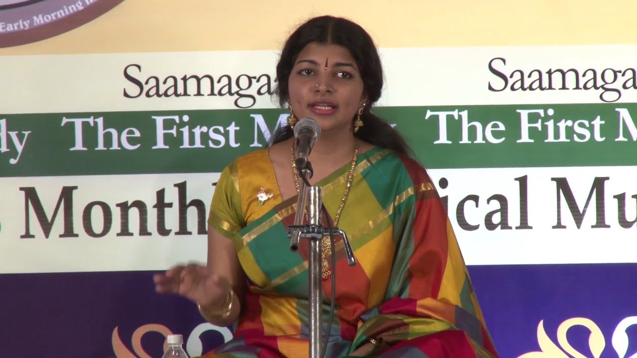 2016 - Savishkar Concerts - Carnatic vocal by N J Nandini