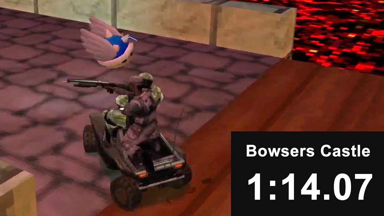 Cursed Halo Again Bowsers Castle on Legendary in 1:14.07