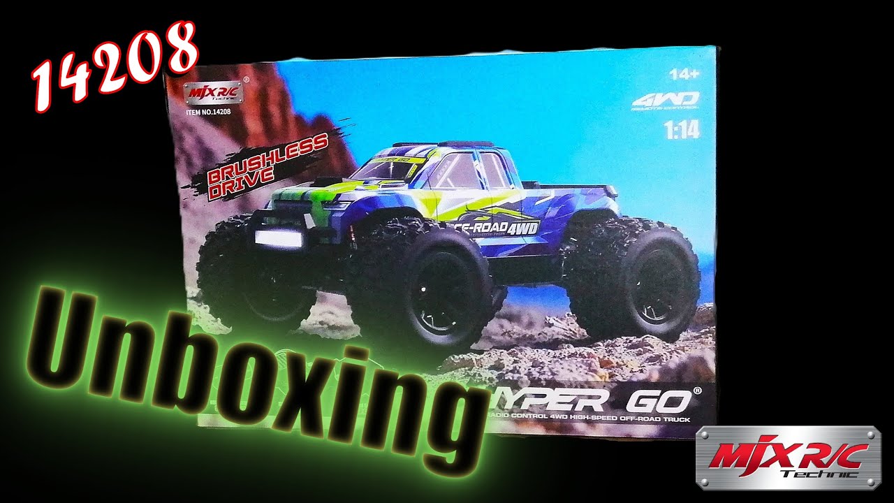 MJX Hyper Go 14208 - Unboxing, Eindrücke, Vergleich Mini Maxx