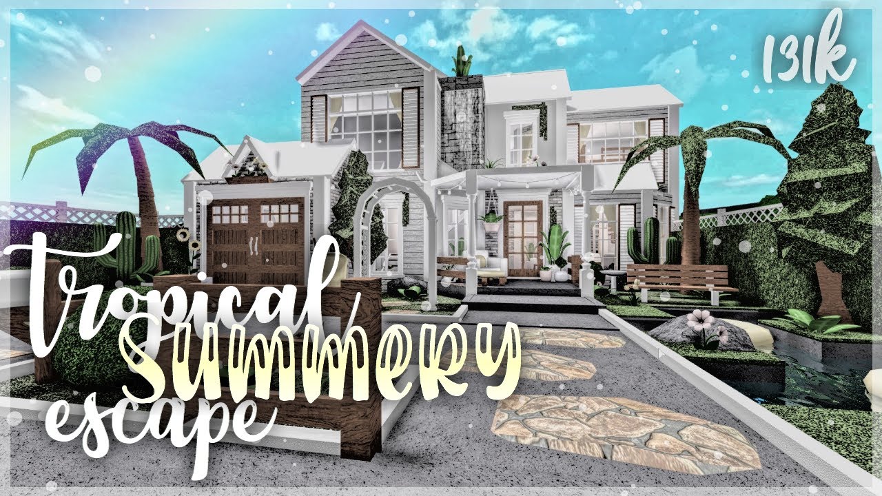 Bloxburg | Tropical Summery Escape