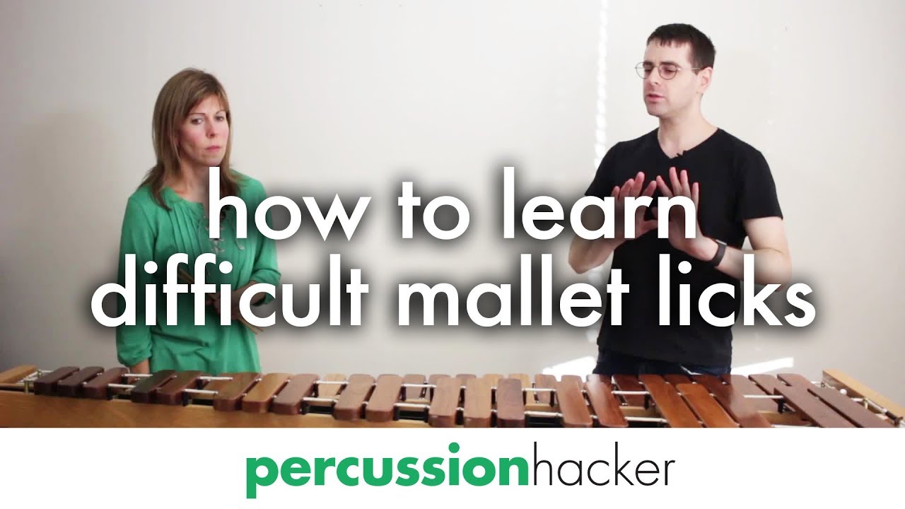 how to learn difficult mallet licks (with angie zator nelson)