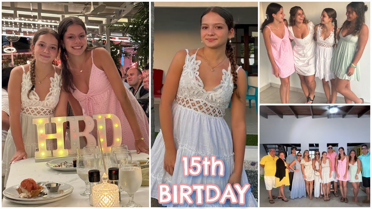 Celebrating 🥳 Emily's 15th Birthday in ARUBA | VLOG#1770