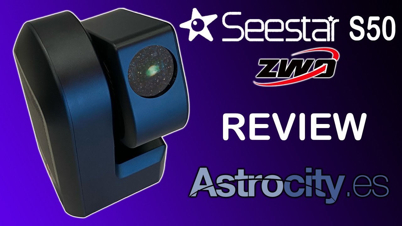 Telescopio SEESTAR S50 ZWO 👉 Tutorial ASTROCITY