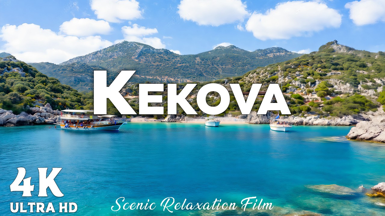 Kekova 4K – Ancient Sunken City, Crystal Clear Waters & Coastal Serenity