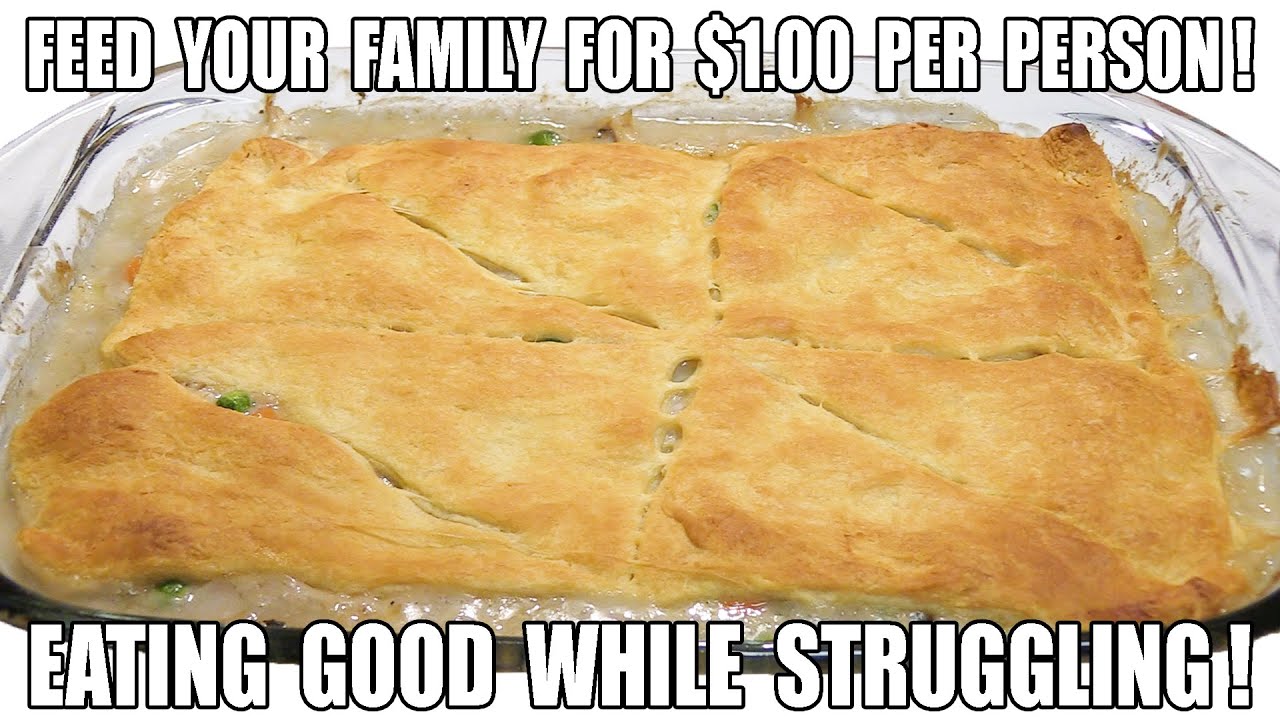 Feed Your Family Dinner $1.00 - Struggle Meal But Delicious Meal - Eating on a Budget
