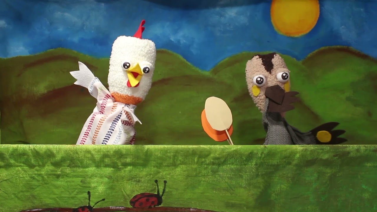 Os ovos misteriosos - Teatro de fantoches