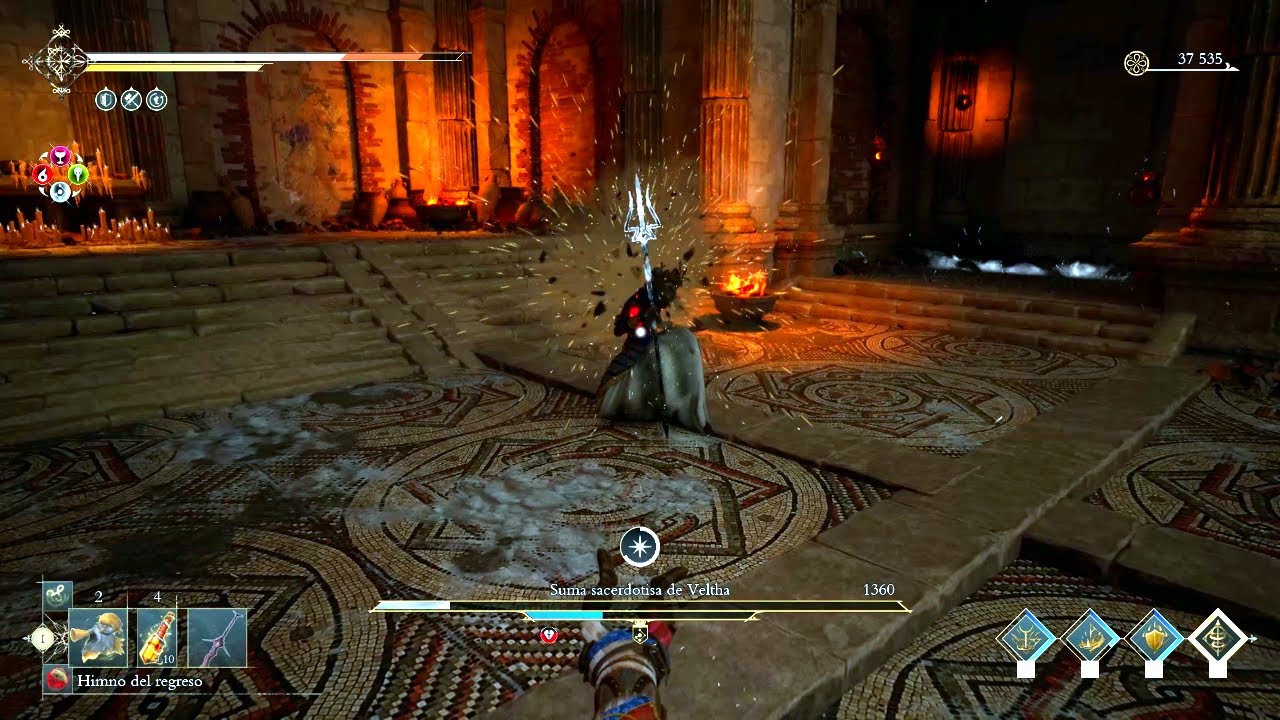 Enotria | High Priestess of Veltha | Boss Fight