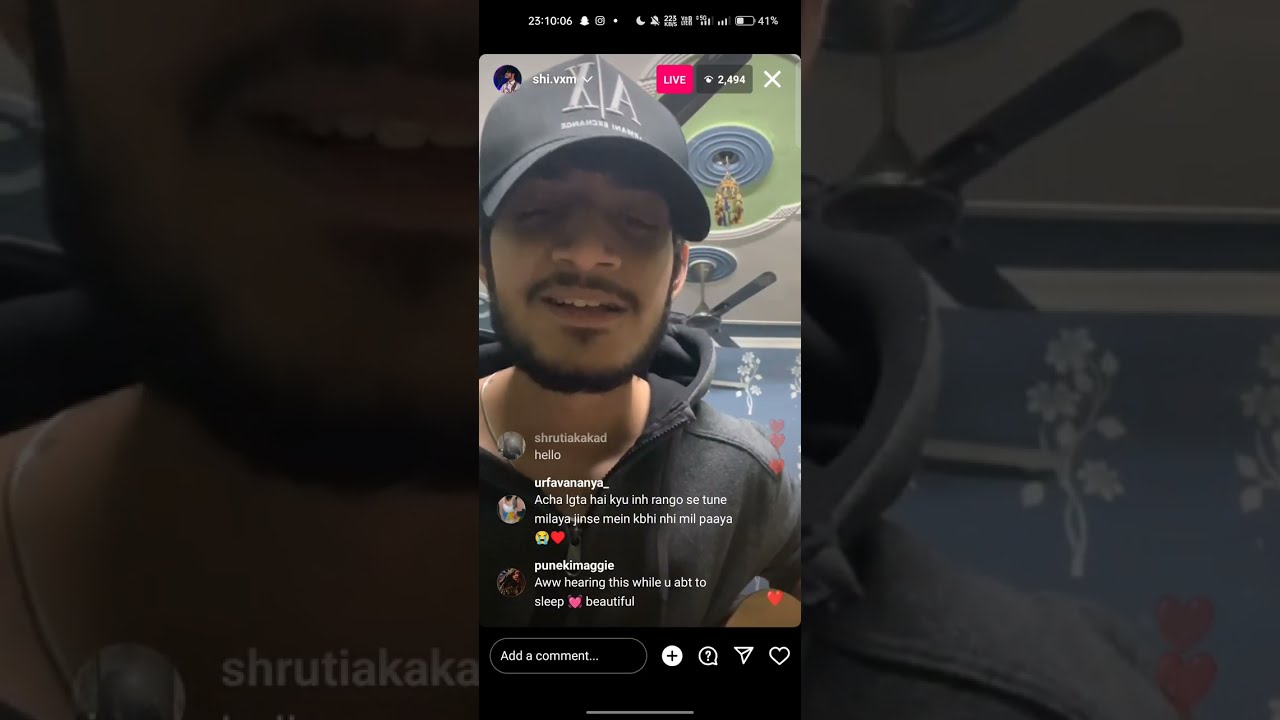 shi.vxm || instagram live || #cover #love #video #musicvideo #singer #voice #youtube #arijitsingh