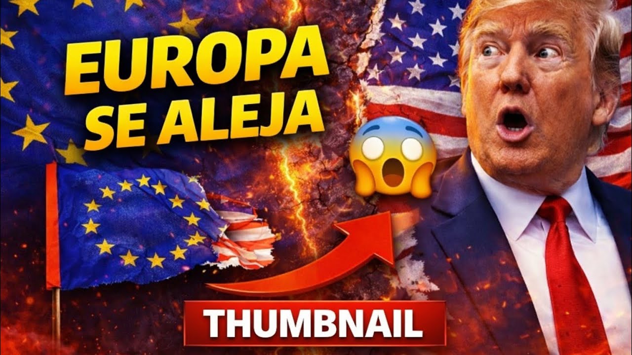 ¡Europa se aleja de Estados Unidos! ¿Qué está pasando?