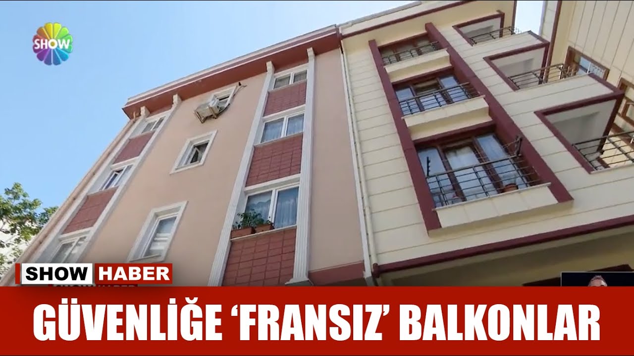 Güvenliğe 'Fransız' balkonlar