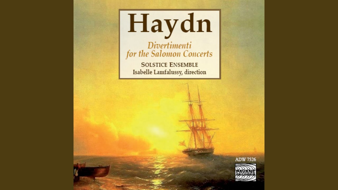 Notturno No. 3 in C Major, Hob. II No. 32: I. Allegro moderato