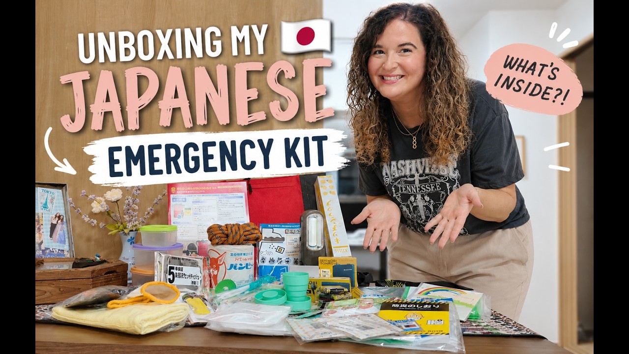 Unboxing My Japanese Emergency Kit 🇯🇵 | What&rsquo;s Inside?