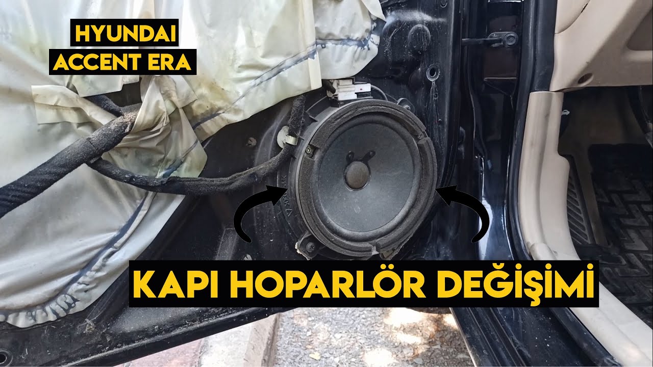 Pratik Tamirat | Hyundai Accent Era Ön Kapı Hoparlör Değişimi Nasıl Yapılır ?