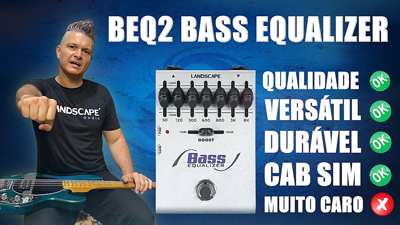 Novo Bass Equalizer BEQ2 Landscape Audio - Equalizador de Baixo