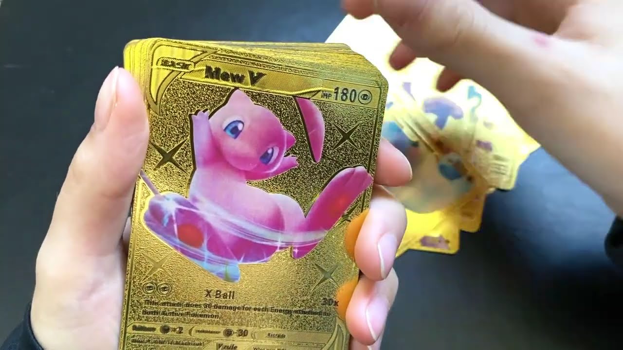 #abrindobrinquedos cartas douradas Pokémon #pokemon #cartas #coleção