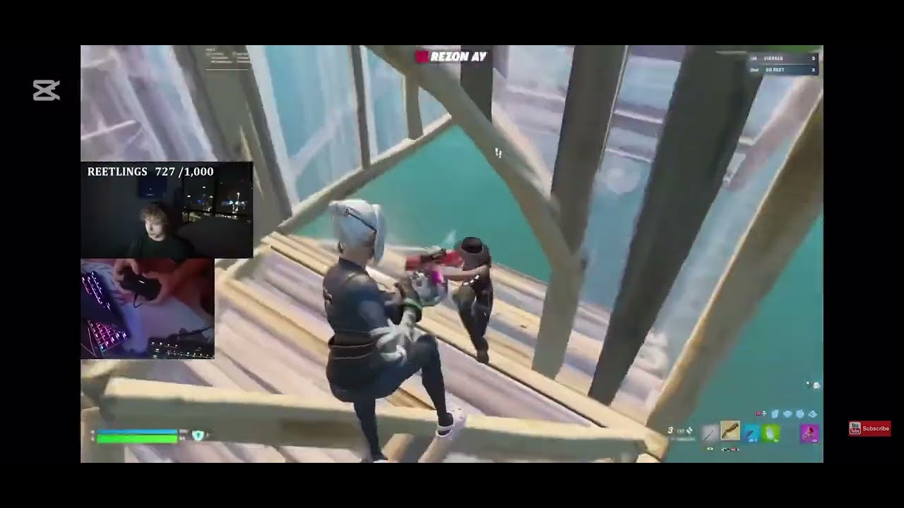 【フォートナイト】Reet手元