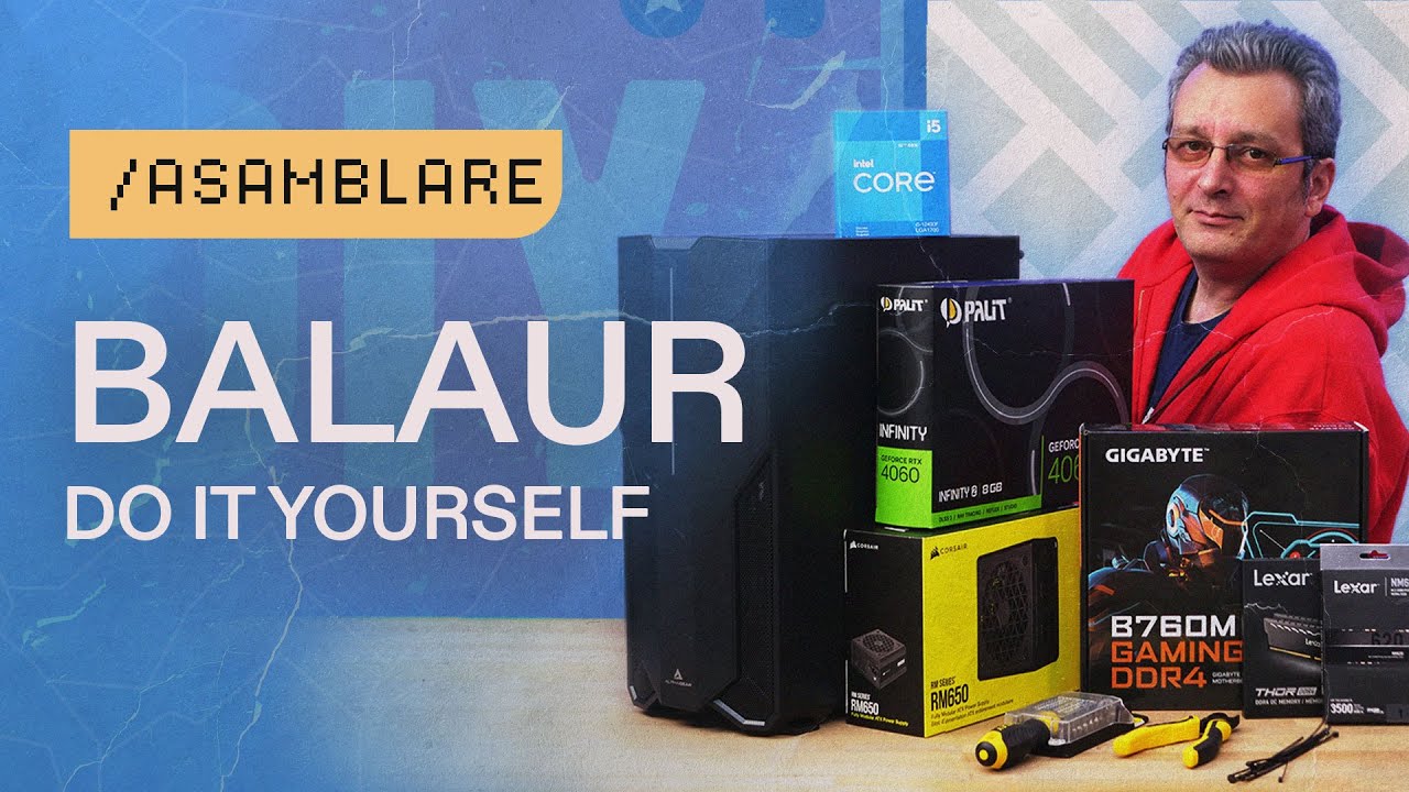 Asamblare PC BALAUR (Do It Yourself KIT)