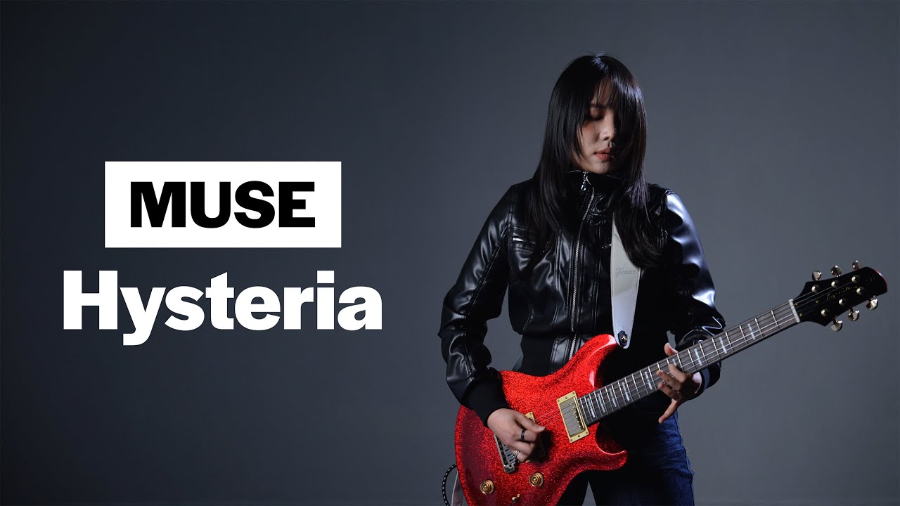 Muse - Hysteria Guitar Cover | Sire Q7 Red Sparkle #윤세나 