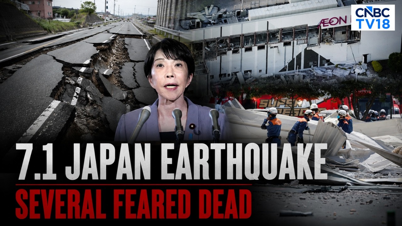 7.1-Magnitude Earthquake Hits Japan, Mall Blast Leaves Several Feared Dead | Japan Quake | N18G