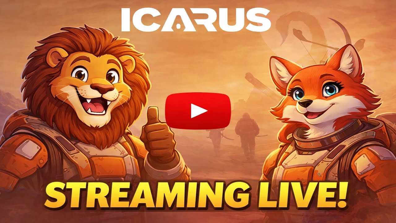 Icarus | First Look Exploring With Foxy | Nae clue what we're doing