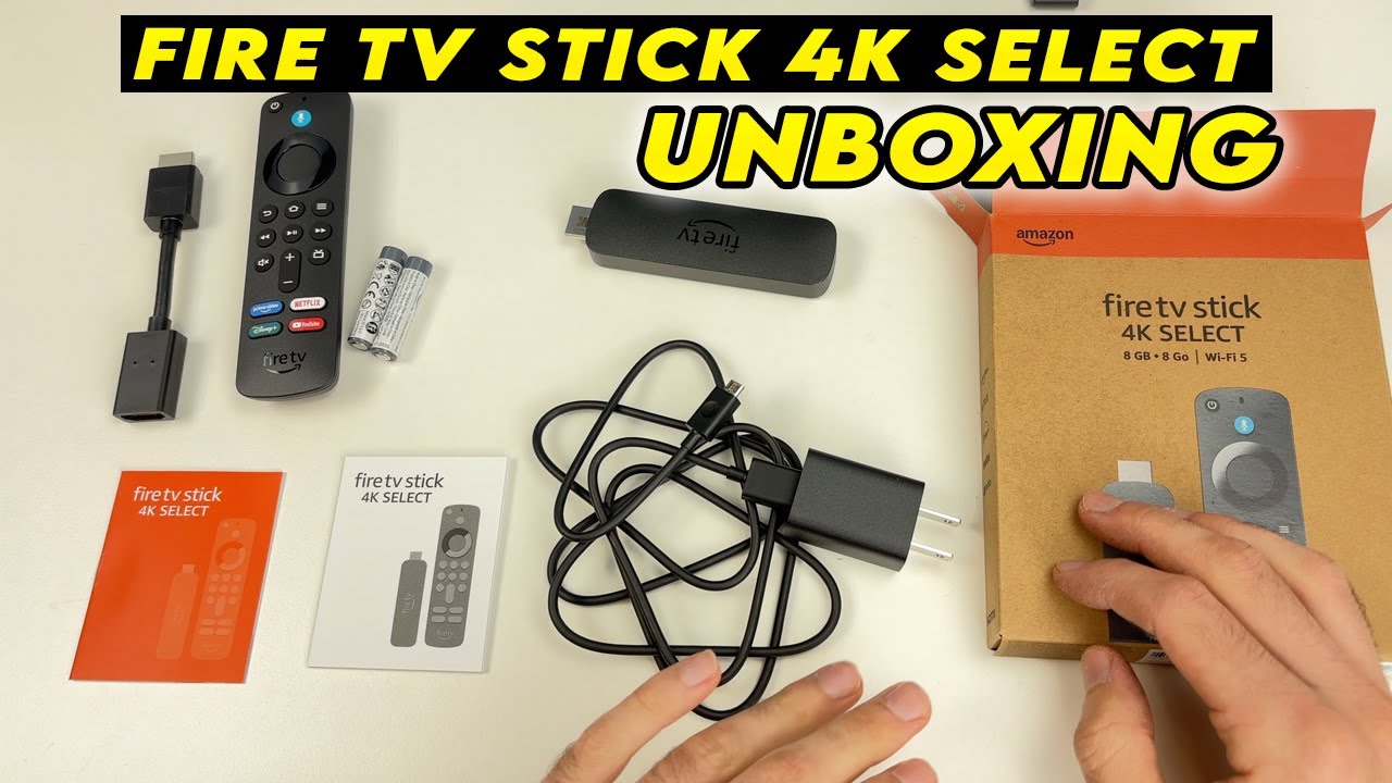 Распаковка Fire TV Stick 4K Select
