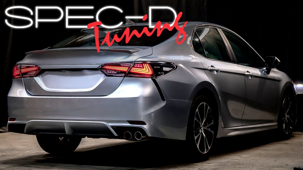 SPECDTUNING INSTALLATION VIDEO: 2018-2021 TOYOTA CAMRY LED SEQUENTIAL TAIL LIGHTS