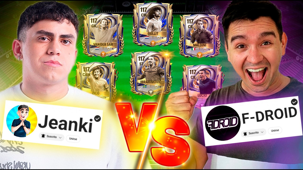 YouTubers League | J1 - EL NUEVO LÍDER DE LA TABLA 😱 | JEANKI vs F-DROID @Jeanki07@F-DROID