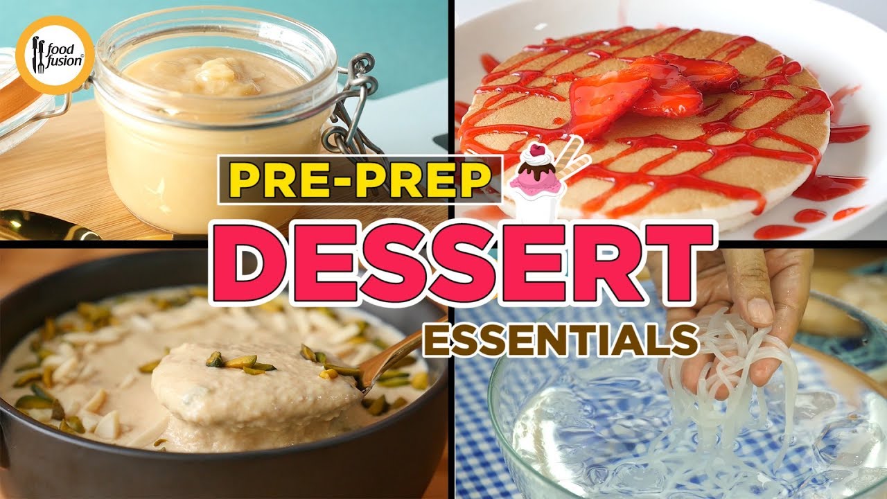 Make and store Dessert Essentials By Food Fusion (Ramzan special)